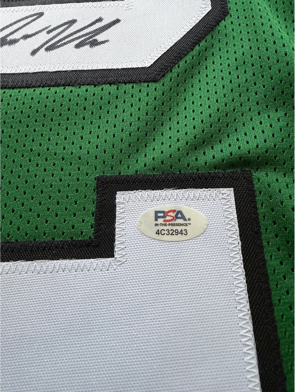 Jason Kelce signed Philadelphia Eagles custom jersey PSA COA - Picture 2 of 2